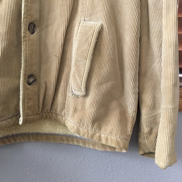 Vintage Sherpa Lined Corduroy Jacket - Picture 8 of 8